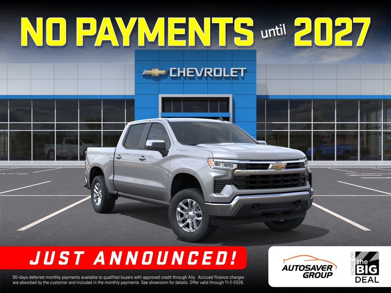 2026 Chevrolet Silverado 1500 LT (2FL)