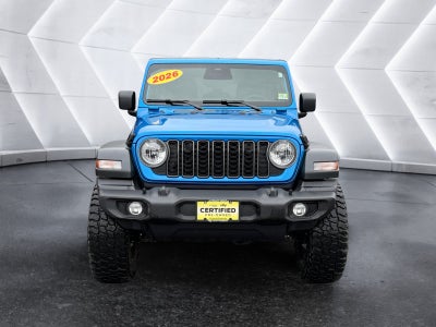 2026 Jeep Wrangler Sport S Mopar Lift W/ 35s