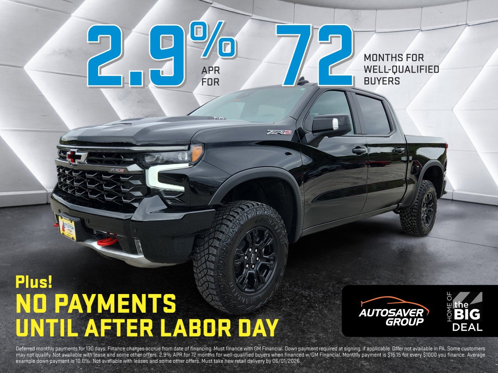2026 Chevrolet Silverado 1500 ZR2 4X4 Crew Cab Short Box's photo