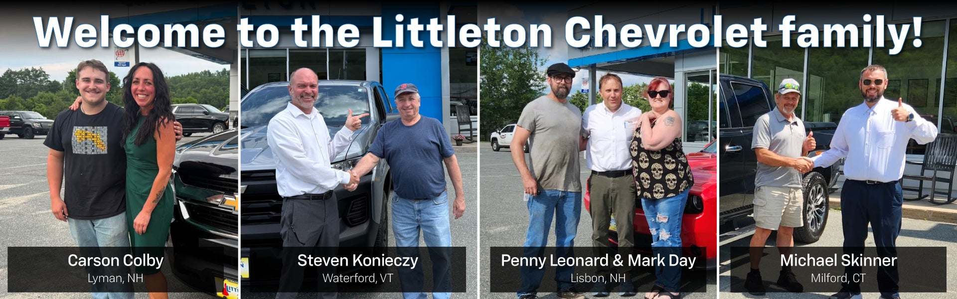 SHOP NEW CHEVROLET NEAR LITTLETON, NH