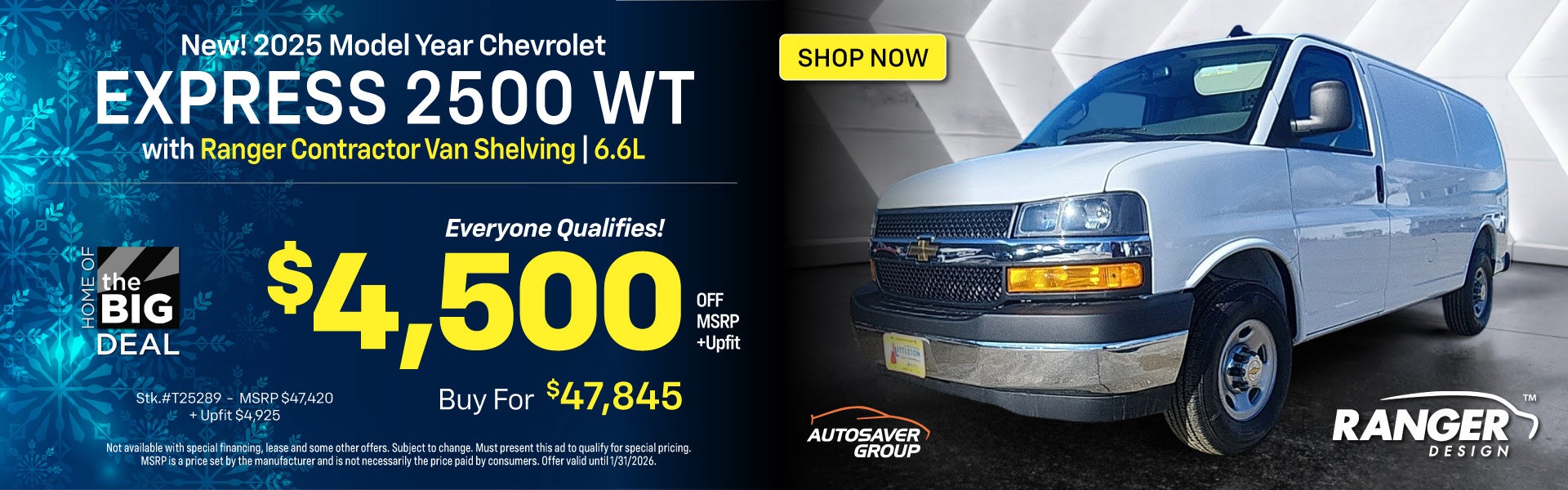 SHOP NEW CHEVY WORK VANS NEAR LITTLETON, NH