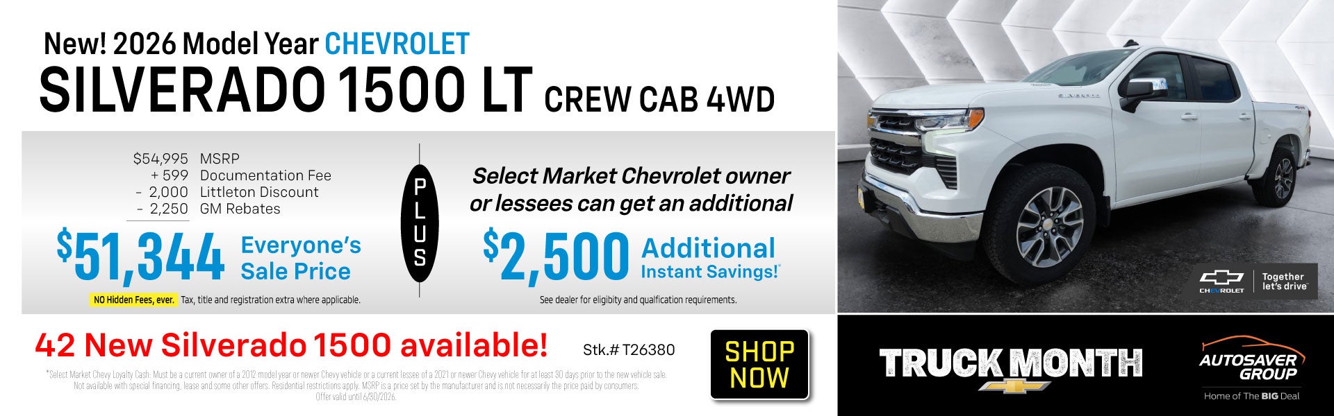 SHOP NEW CHEVROLET DEALS NEAR LITTLETON, NH